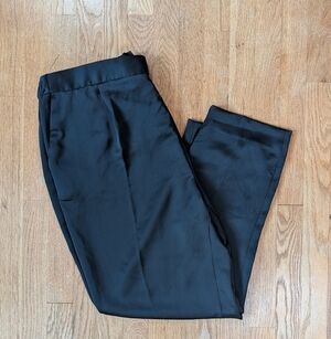 🖤Banana Republic Satin Slim Pants – Office Luxe Meets Pajama Energy 🥂🖤